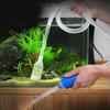 Plastic Manual Aquarium Cleaning Tools Fish Tank Cleaning Kit Water Exchanger Vacuum Cleaner Pump