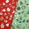 10pcs Mix Colorful Animal Christmas Pendant Alloy Connectors Charms DIY Necklace Bracelet Jewelry Accessories