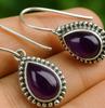 Amethyst Earring for Women, Gemstone Earring, 925 Sterling Silver, Purple Amethyst
