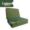 Складной двустворчатый коврик для гимнастики и фитнеса Explorer из канваса