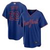 2025 New York Mets №. 22 Бейсбольная форма с вышивкой Soto Мужская одежда