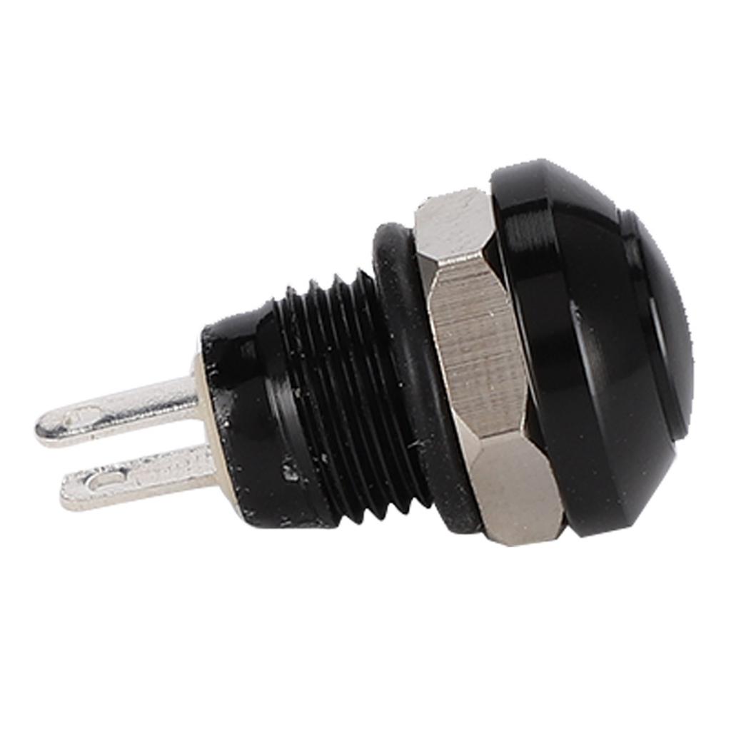 1A 24V 8mm Mini Waterproof Car Momentary Push Button Power Switch Zinc Aluminium Alloy
