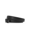 Daks Automatic Belt Black Check Pattern Embossed Matte Buckle Cowhide Dbbe6f089k