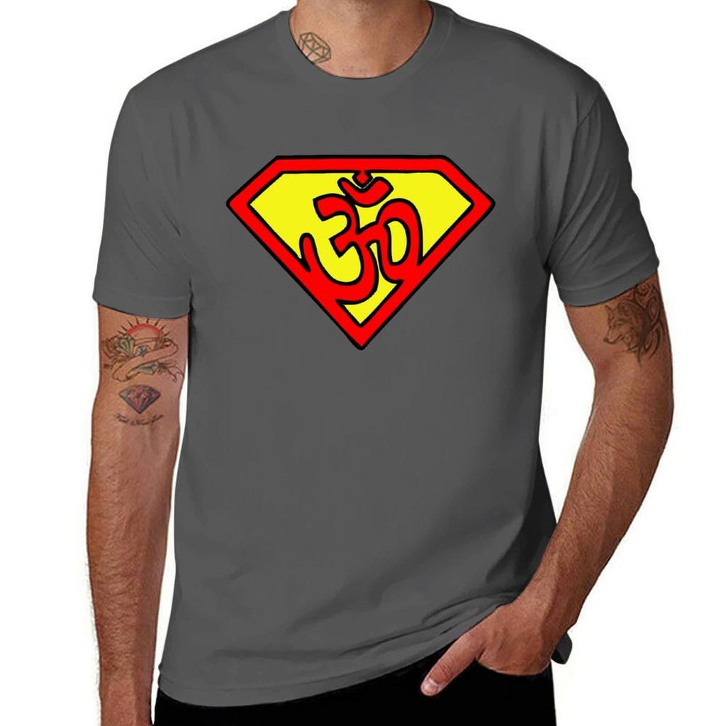 Super Om Symbol T-Shirt Plus Size Comfort Fit Tee