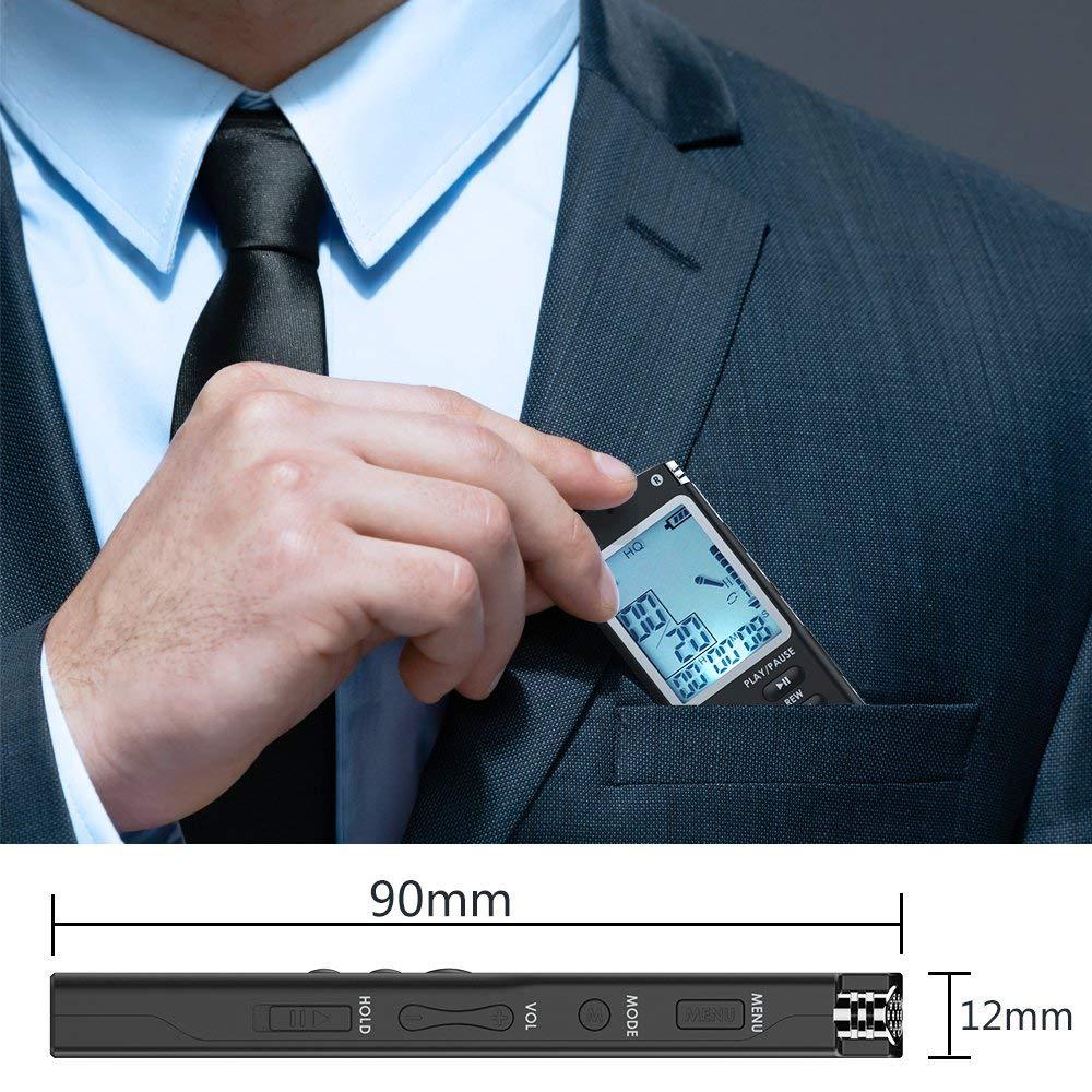 T60 High Quality 8G/16G/32G Rechargeable Voice Recorder Digital Audio Recorder Voice Recorder MP3 Player Recording Pen