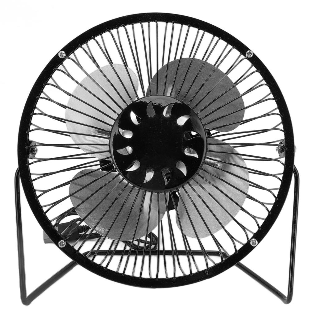 Мини Солнечный Вентилятор 6В 3,5Вт USB Питание от Солнца Черный Материал Поликремний Портативный Вентилятор с Солнечной Панелью для