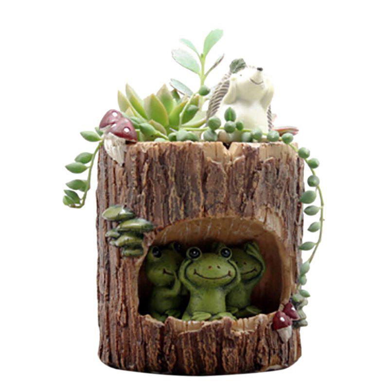 Cute Resin Flower Pot Succulent Plant Pot