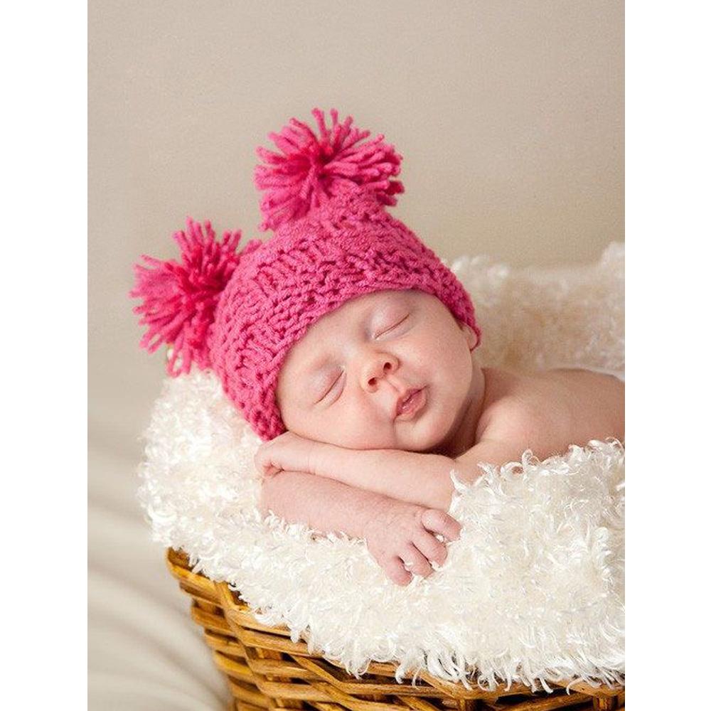 5D DIY Алмазная новая детская вышивка Портрет Полный набор круглых мозаичных украшений для дома Подарки