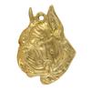 Boxer, German Boxer II - necklace with a dog in a gift box, gold-plated pendant for a dog lover, striking jewelry by Art-Dog