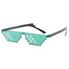 Fashion Sunglasses Women Mosaic Dimensional Animation Artifact Pixel Coding Funny Glass Women Men Cermin Mata