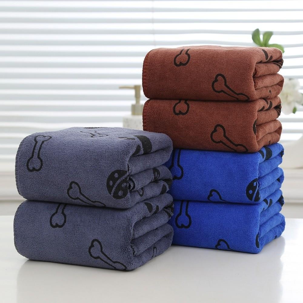 Thickened Pet Quick Drying Towel Soft Dog Bath Towels Dog Towels Pet Grooming Towel  Pet Bath