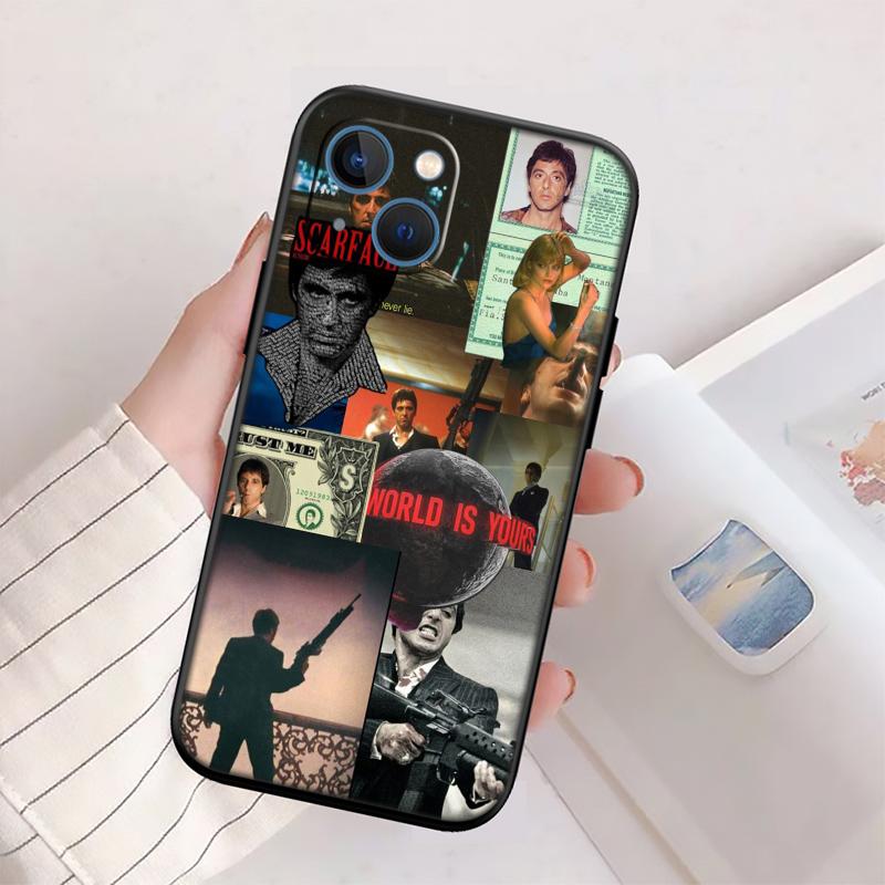 RP61 S-Scarfaces Новый высококачественный чехол-ракушка для Xiaomi Poco C40 C50 C51 C55 C65 C71 C75 F3 F5 F6 F7 M2 M3 Pro Ultra