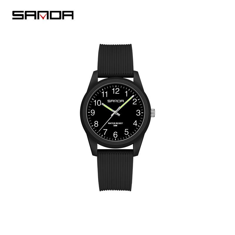 Sanda Creative Calendar Wristwatch for Students – Versatile Fashion Dial for Men & Women