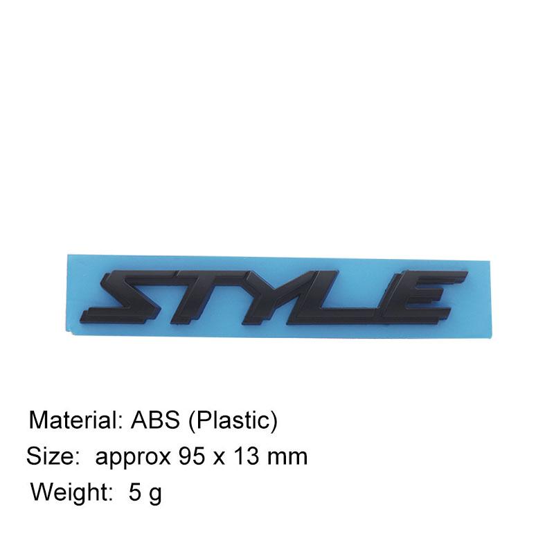 3D Автостайлинг СТИЛЬ для Индонезии Малайзии автомобиль Капот Крыло багажник Задний капот Шильдик Наклейка Эмблема Значок Наклейка