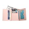 Korean Style Women's Tri-Fold Wallet - Cute Butterfly Design, Compact Card Holder