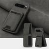 New Soft TPU Solid Color Leather Wallet Card Slot Bracket Shockproof Phone Case For Google Pixel 9 8 7 Pro XL 9A 8A 7A Back Case