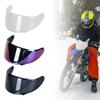 Motorcycles Helmet Visor Lens Shield Full Face Shield for QK111 Helmet Replacement Lens Visors