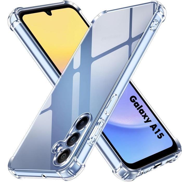 Coque pour Samsung Galaxy A15 4G / A15 5G - Antichoc Protection TPU Souple Transparent Phonillico®