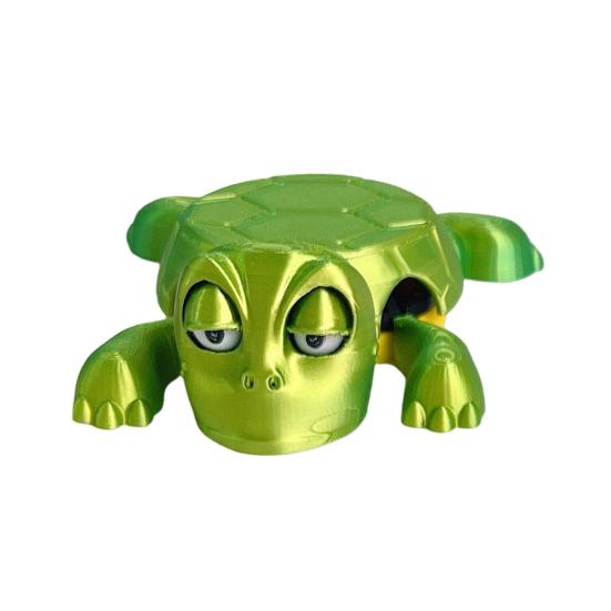 Подставки под стаканы в виде черепахи, напечатанные на 3D-принтере, забавные измельченные подставки под стаканы для напитков, очаровательная чашка в виде черепахи