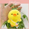 Cute Duck Mini Plush Doll Keyring Fluffy Gift For Children And Stuffed Lovers Toy