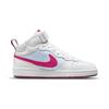Nike Court Borough Mid 2 'White Sangria Pink Prime' GS Sneakers CD7782-006