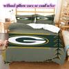 football Logo Pattern Bedding Quilt Set Quilt Cover Pillowcase Home Decoration Birthday Gift (1*duvet cover+ 2*pillowcase, without core)