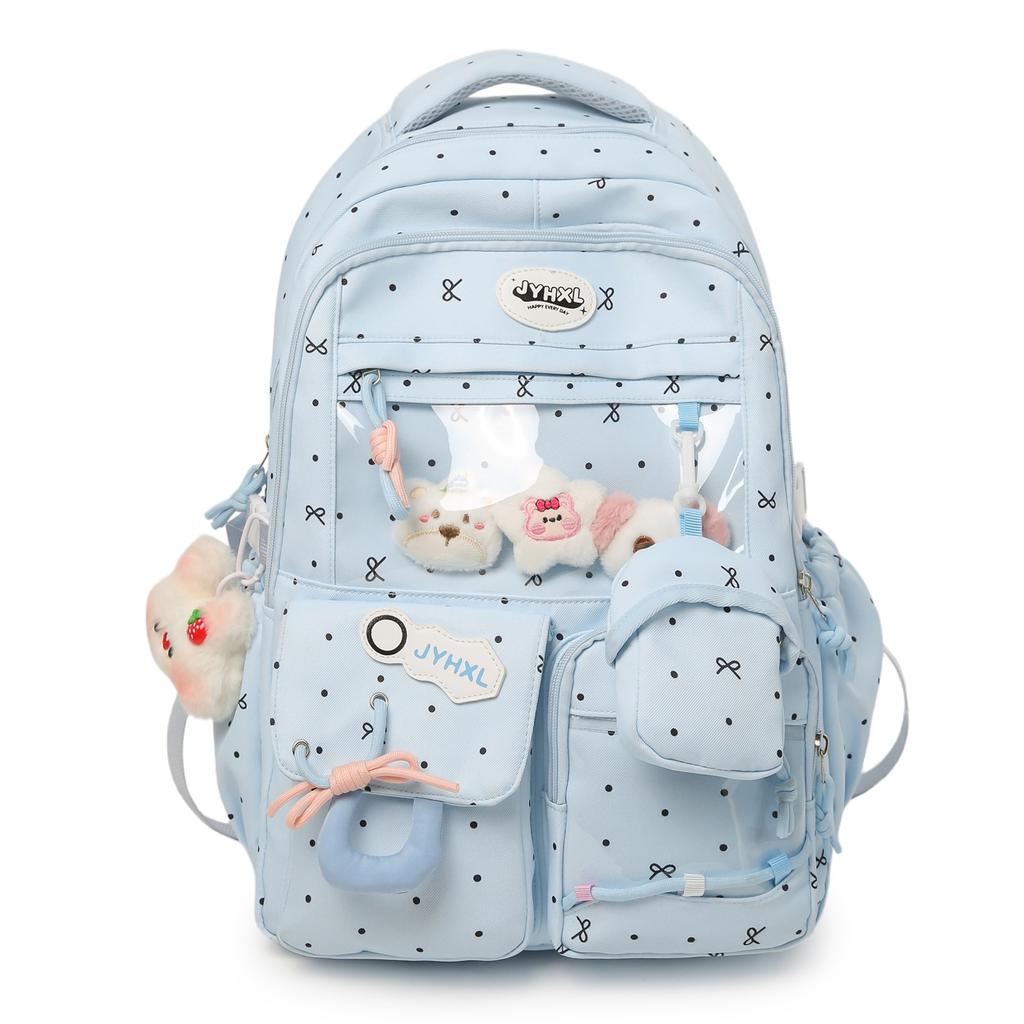 Schoolbag junior high school ins star student schoolbag cute high value large capacity campus backpack high school backpack senior