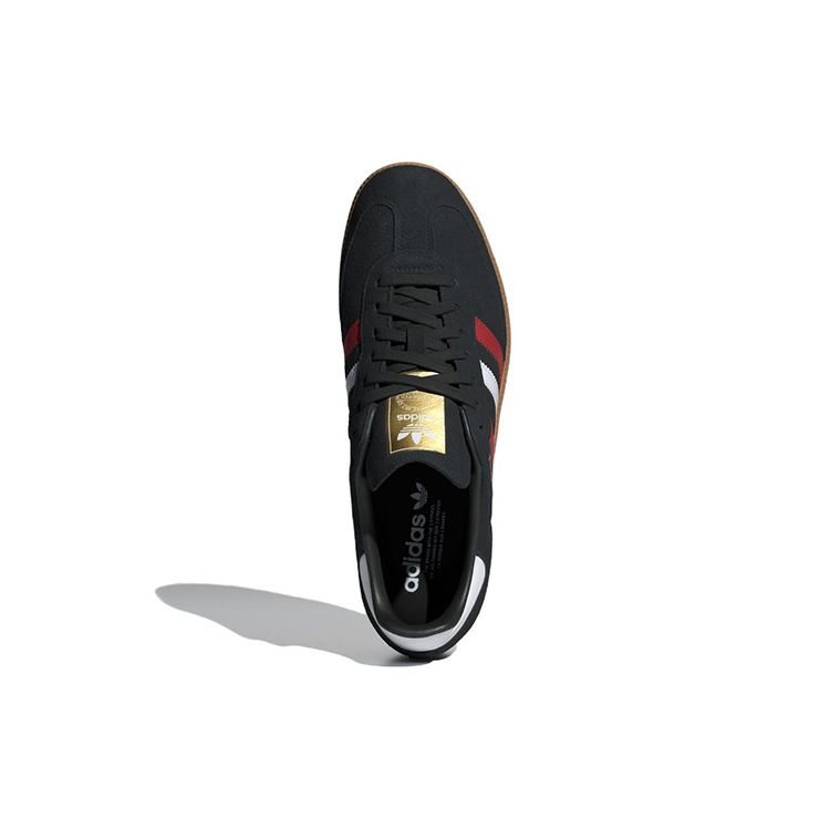 adidas Samba OG Black White Scarlet Unisex Sneakers Core-Black Better-Scarlet Gum-3 IG1824
