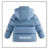 Children Cotton Jacket Boys New Winter Coat Boy Short Thick Heavy Hooded Overcoats