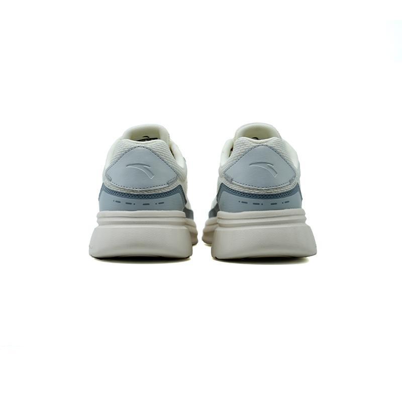 Anta Men Walker GZ Minimalist Comfortable Non-slip Wear-resistant Low-top Lifestyle Casual Shoes White Blue 112438817S-3