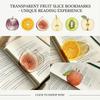 Delicate Apple Bookmark Transparent Simulation Bookmark Cute Grape Tomato Bookmarks  Student Gift
