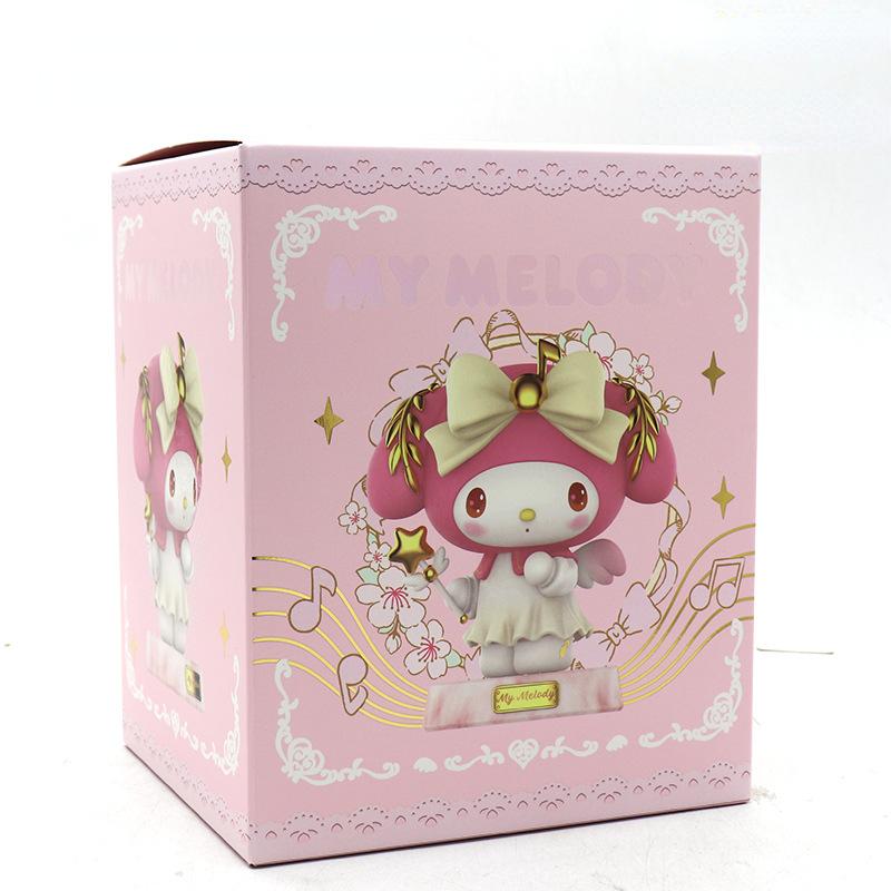 Серия Мультфильмов и Аниме Sanrio Кукла Куроми Девочка Фигурка Май Мелоди Орнамент-Украшение в Стиле Лешен Модные Периферийные Подарки Подвижная Сочлененная Масштаб