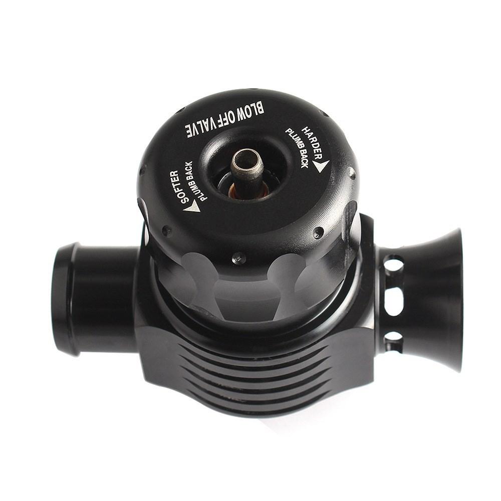 Universal Turbo Diverter Dump Blow Off Valve Dual Port With Horn For VW MK4 Golf Polo GTI 1.8T Saab Turbo BOV-1001B