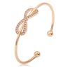 Cross-Border New Arrival Frosted Butterfly Bracelet Female Ins Style Fashion Minimalist Butterfly Open-End Bracelet Elegant Couples Bracelet