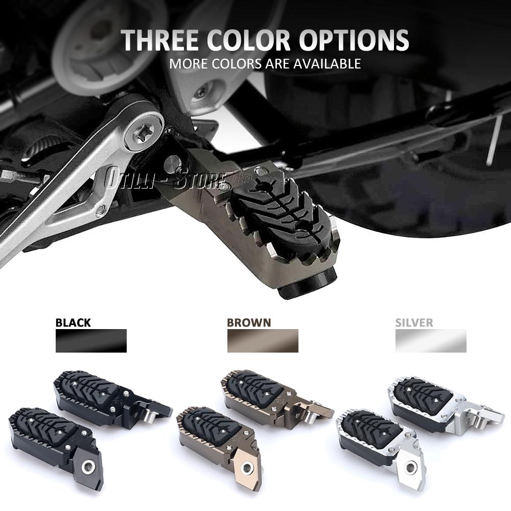 Motorcycle Accessories Footpegs For BMW F750GS F850GS Adventure F 850 GS ADV F750 F 750 GS CNC Aluminum Wide Foot Pegs Pedals