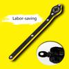 Useful Universal Car Labor Saving Jack Ratchet Wrench Tire Wheel Hand Crank Wrench Repair Tool Woodworking Machine Parts