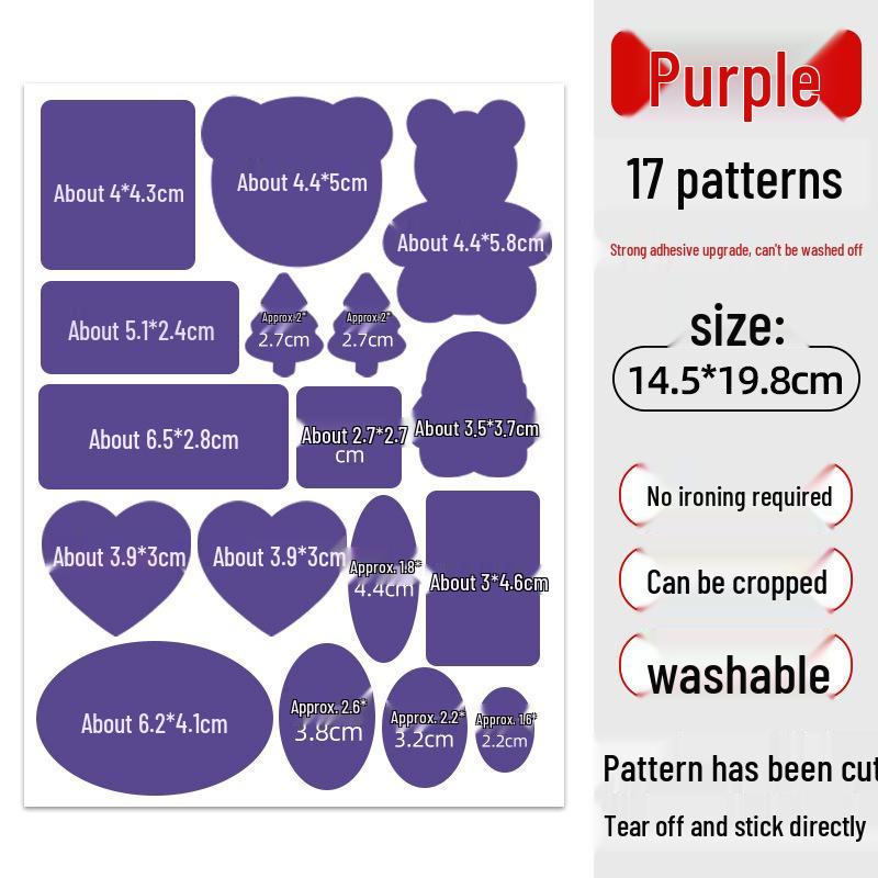 Waterproof Self-Adhesive Down Jacket Repair Patch - Traceless Fabric Hole Applique Sticker