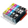 CANON 5 Color Pack Large Capacity Compatible Ink Cartridge with IC Chip Remaining Amount Display Detection Function Compatible TS9030 TS8030 MG7730F