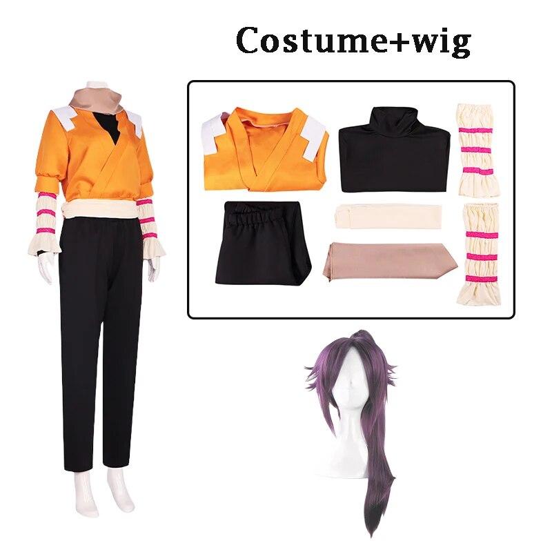 Аниме BLEACH Косплей Shihouin Yoruichi Косплей Костюм Парик Одежда Shihouin 2 Стильная одежда Хэллоуин Карнавальный костюм для вечеринки