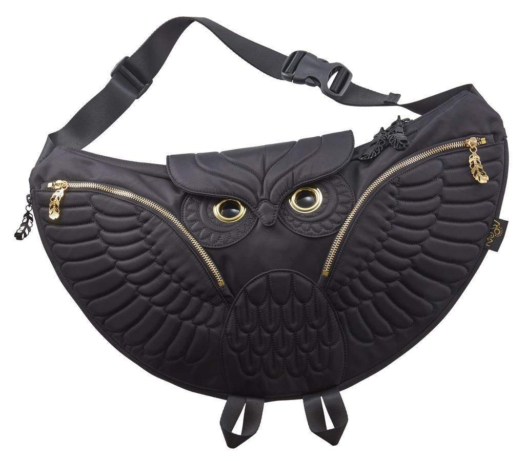 Ear Owl Flying Body Bag BLK [Morn Creations] OW-501