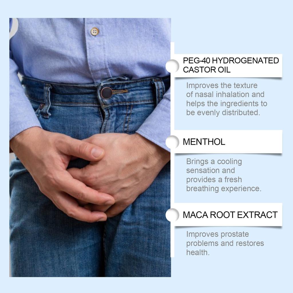 Назальный ингалятор для мужчин, нежный уход за телом, ежедневный уход за носом, 1,8 мл