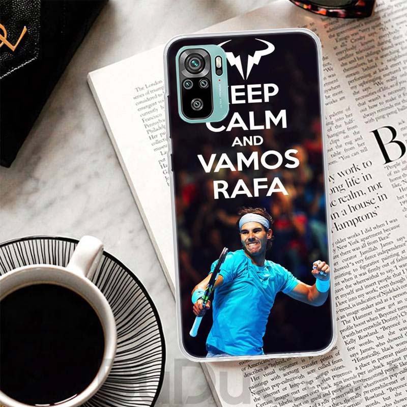 Чехол для телефона Rafael Nadal Tennis для Xiaomi Redmi Note 14 13 12S 12 11 Pro Plus Чехол для телефона 11S 10S 10 11E 11T 14Pro 13Pro Печать Coque N