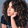 African Women Short Kinky Curly Wigs with Bangs Natural Look High Temperature Silk Hair Wigs Long-Lasting Wear Fashion Fluffy Colored Wig Headgear