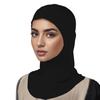 Women Headscarf Hat Solid Color Ethnic Top Hat Comfortable Elastic Hair Bag Head Wrap Headwear Hair Accessory