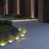 Солнечный грунтовый прожектор Geo Lights, Уличные ландшафтные светильники, Светодиодные вращающиеся дисковые светильники, Освещение для сада и газона, Напольный светильник, Освещение для дорожек, двора, тропинок, патио, газона
