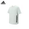 adidas Спортивная одежда с коротким рукавом для мужчин и женщин, Повседневный универсальный топ для фитнеса на открытом воздухе JJ0616
