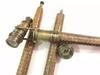 Ручная работа Скрытый телескоп Трость для ходьбы Кожаные гравированные трости с компасом