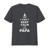 Werdender Papa T Shirt I Cant Keep Calm Ich Werde Perfect for Expectant Fathers vintage Washed Soft Casual homme fashion