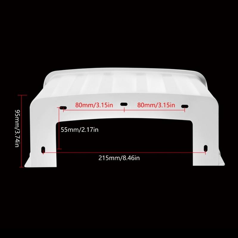 All Weather Protective Shell Enclosure Cover for Surveillances Cameras Offering Easy Installation and Reliable Shielding
