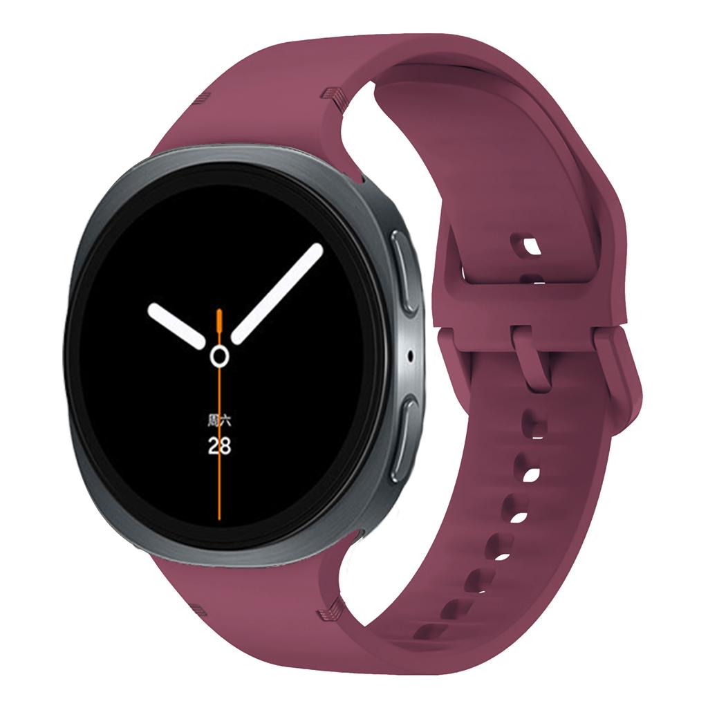 Спортивный силиконовый ремешок для Samsung Galaxy Watch 8 Ремешок 44 мм 40 мм Аксессуары correa pulseira Браслет Galaxy Watch 8 classic 46 мм
